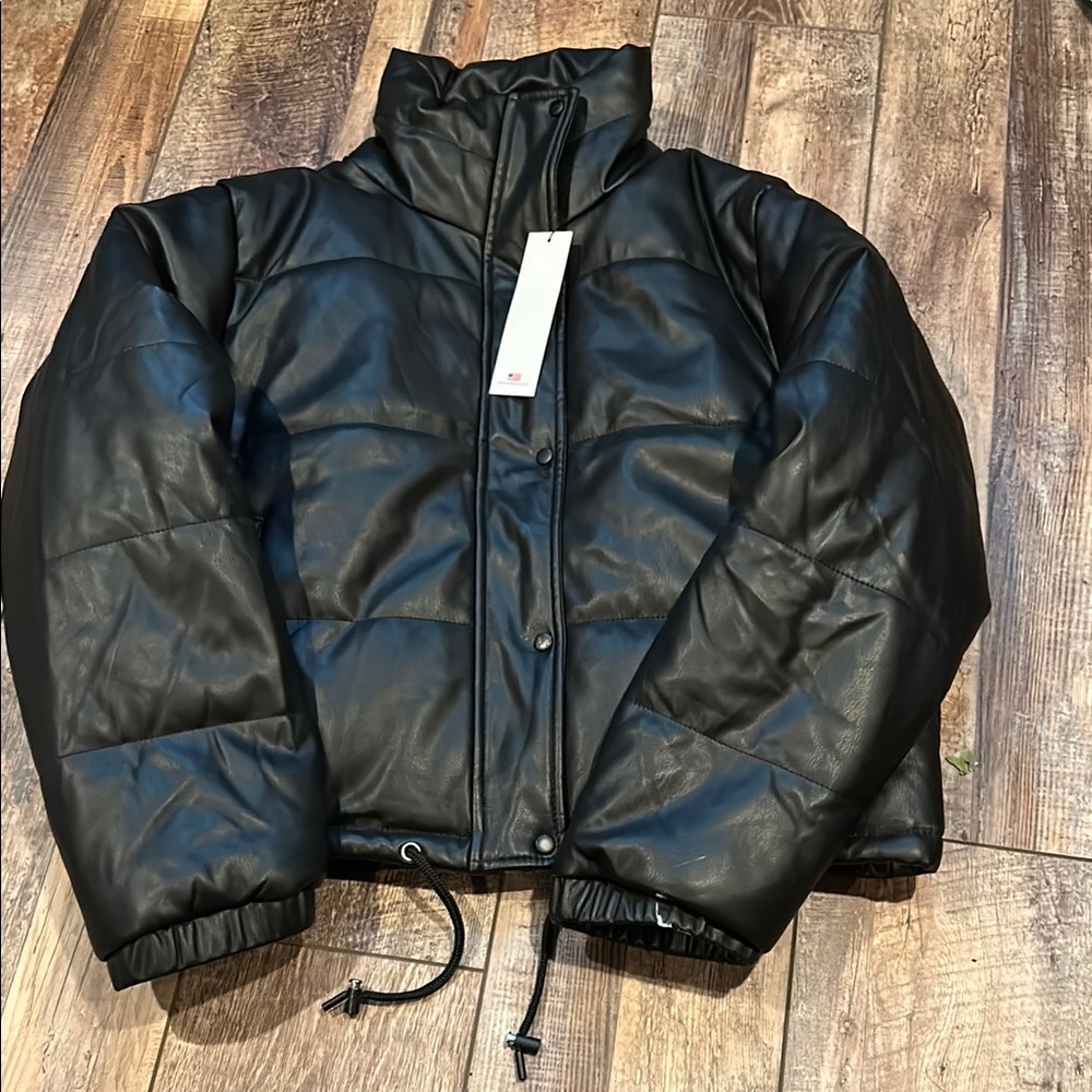 Vigoss Black Leather Jacket